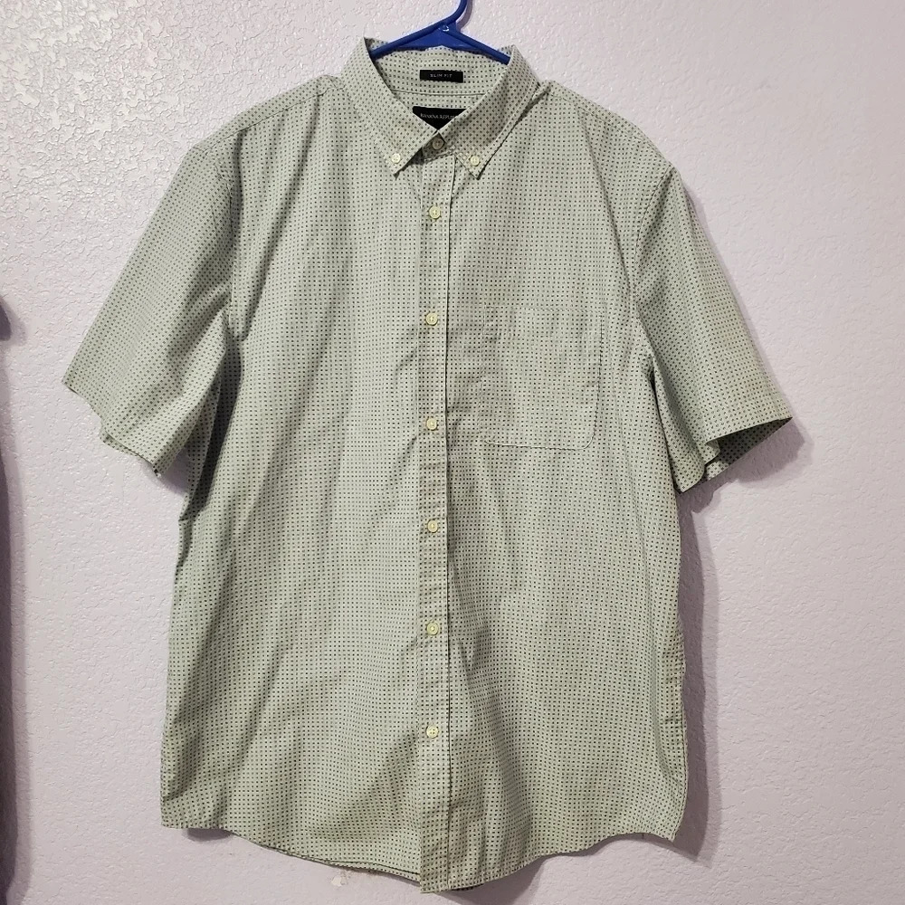 Banana Republic Men's Button Bown Slim Fit Casual Shirt XL Tall